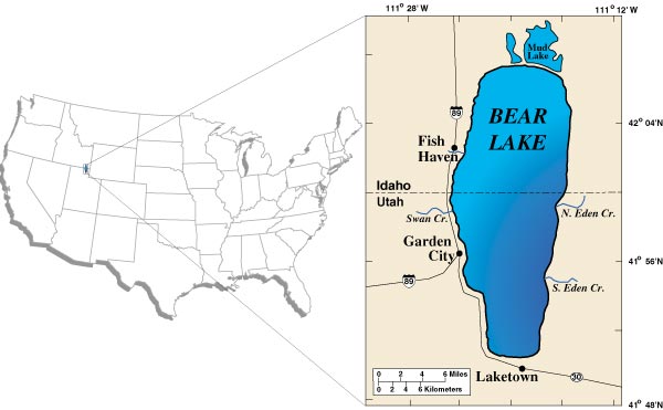 Geophysical Surveys Of Bear Lake Utah Idaho September 2002 Usgs