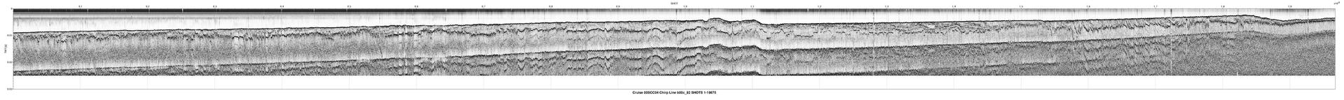 00SCC04 b00c_92 seismic profile image