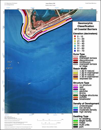 Coastal Classification Map for Anna Maria NW