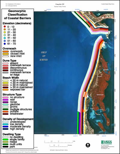 Dunedin SW Coastal Classification Map
