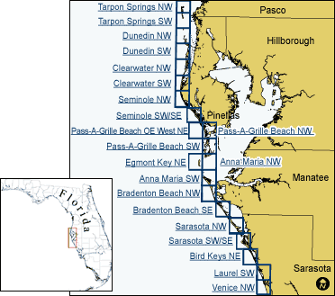Coastal Classification Atlas   West Central Florida   Anclote Key 