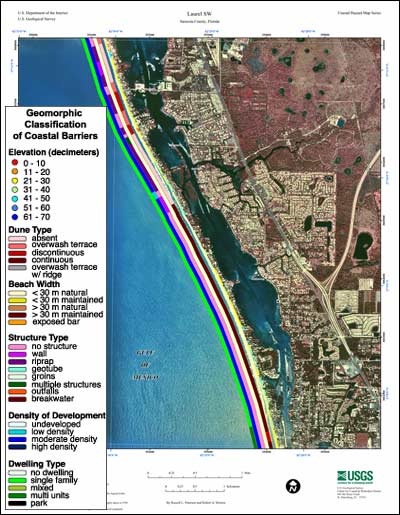 Coastal Classification Map for Laurel SW