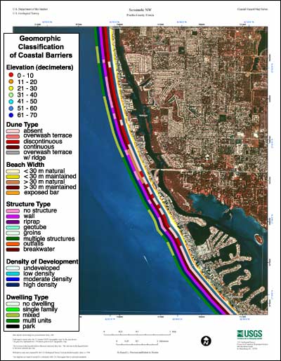 Coastal Classification Map for Seminole NW