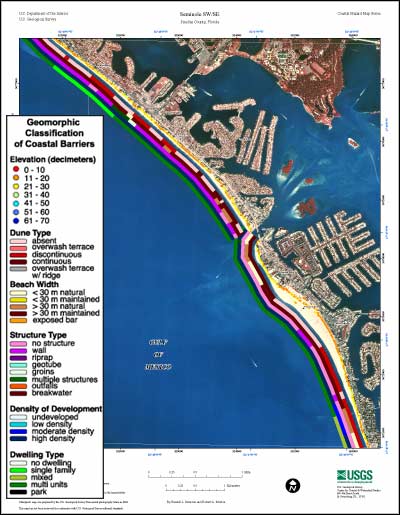 Coastal Classification Map for Seminole SW/SE