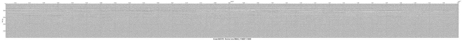 SB629_17 seismic profile thumbnail image with link to full size image