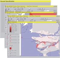 Image of damage and injury maps.