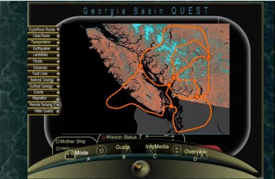 Image of helicopter screen.