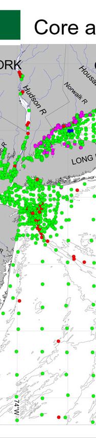 Core and Grab Locations.