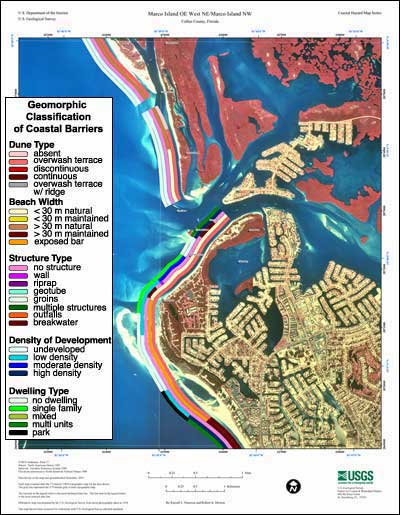Coastal Classification Map for Marco Island OE W NE/Marco Island NW