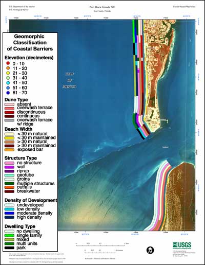 Coastal Classification Map for Port Boca Grande NE
