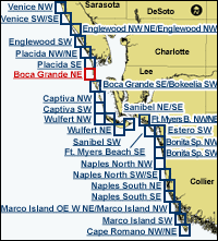 Index map, Port Boca Grande selected