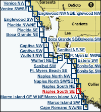 index map, Naples South SE selected