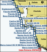 index map, Cape Romano NW/Ne selected