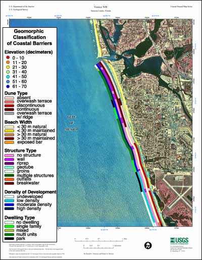 Coastal Classification Map for Venice NW