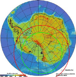 thumbnail image of figure 6 in PDF - bed elevation map of the antarctic