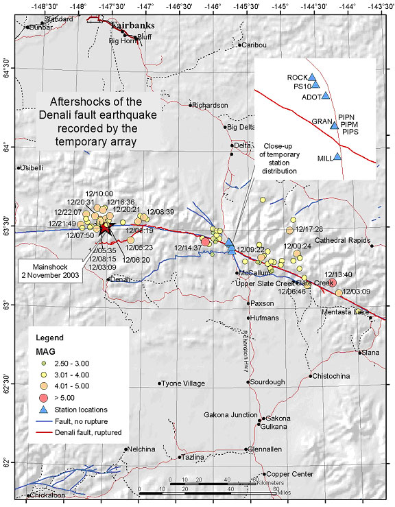 Aftershock Map