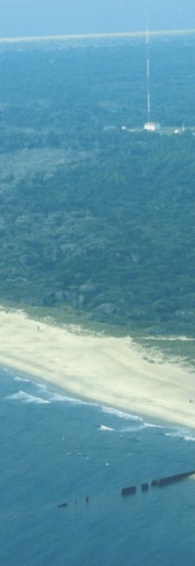 Figure 9. The new location of Cape Hatteras Lighthouse. 