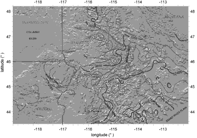 thumbnail image of countour map of last-glacial (fig. 2)