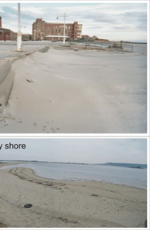 Figure 4. Photos of the very high vulnerability barrier island geomorphology within Breezy Point District and Sandy Hook Unit of Gateway National Recreation Area.v