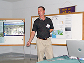 Doug Nemeth described the FFWCC’s fisher-independent monitoring program in Cedar Key.