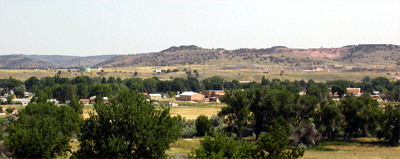 view of Guernsey, WY