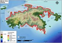 Figure 10. Mean Tidal Range for Virgin Islands National Park. 