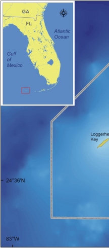 Figure 1. Location of Dry Tortugas National Park, Florida.