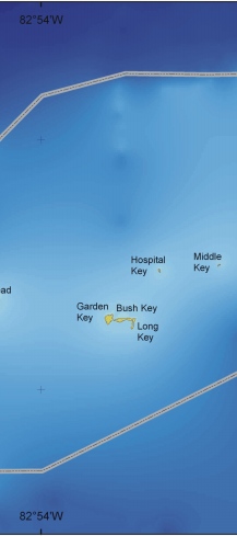 Figure 1. Location of Dry Tortugas National Park, Florida. . 