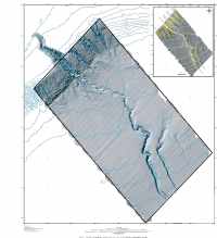 Sheet 1. Sea floor topography as shaded relief.