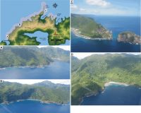 Figure 4. Photographs of geomorphologic features on Tutuila in the National Park of American Samoa. 