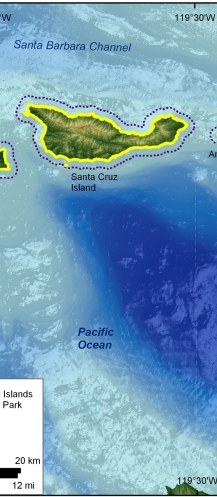 Figure 9. Shoreline change for Channel Islands National Park.