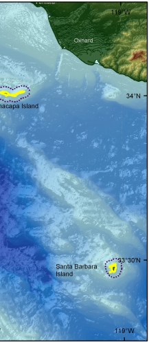 Figure 9.  Shoreline change for Channel Islands National Park.