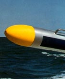 Edgetech (EG&G) 272T sidescan-sonar tow fish used aboard the RUDE for data acquisition during NOAA survey H11043.