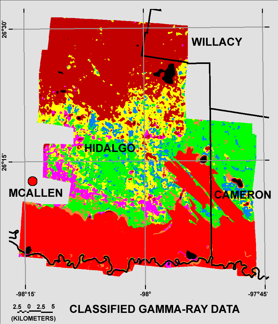 Image showing Holocene floodplain deposits as a red overlay.