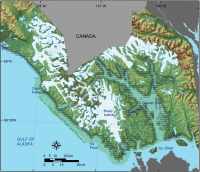 Figure 5. Shoreline grid for Glacier Bay National Park and Preserve.