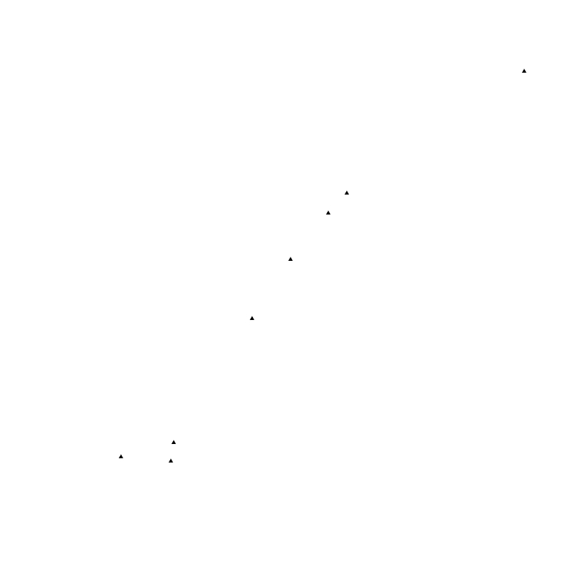 Map showing location of onshore drill holes as stored within ArcMap Document.