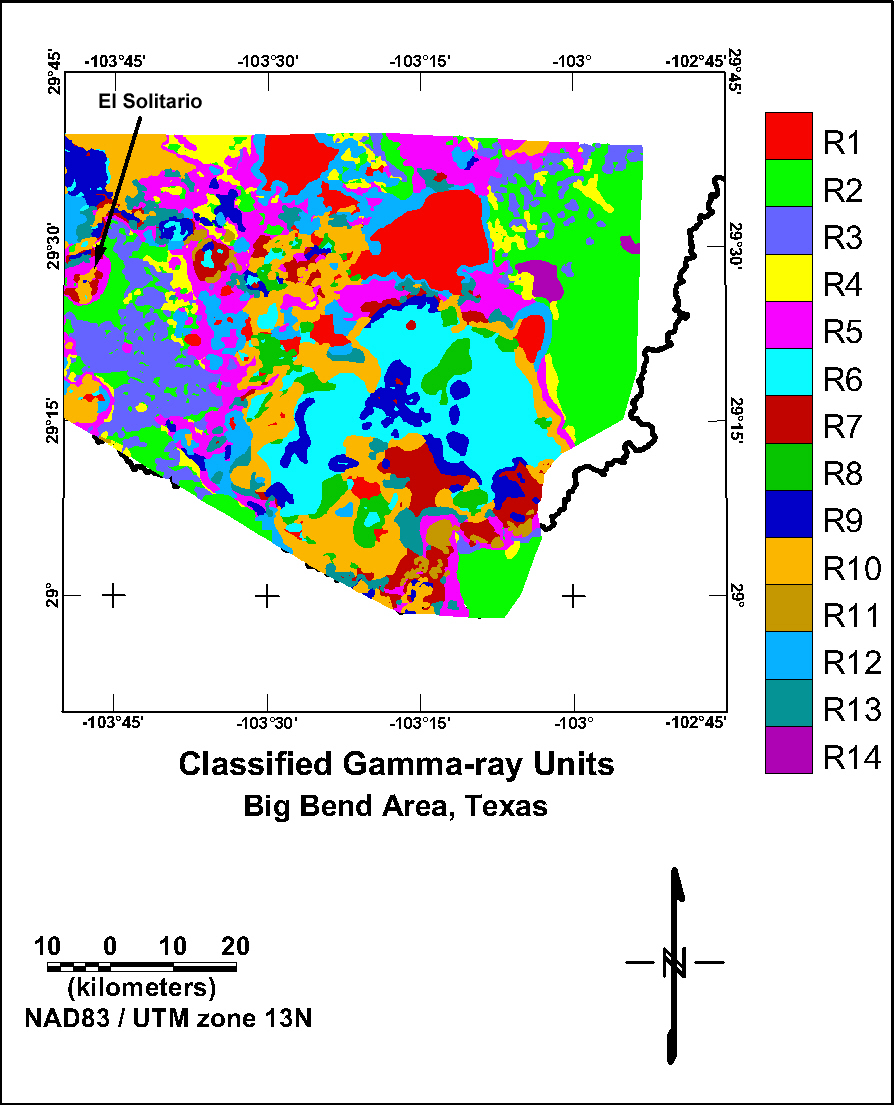 Image of map of gamma-ray classification results.