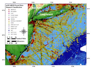 Map of Shepard sediment classification based on parsed (word-based) data only.