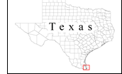 Index Map for South Texas Coastal Classification Maps - Mansfield Channel to the Rio Grande