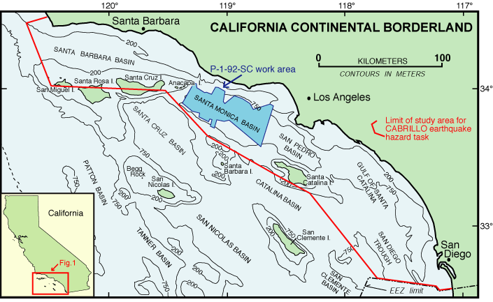 Figure1: California Continental Borderland