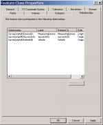 Figure 17.   ArcGIS Identify results dialog box showing attributes and relationships for selected features.