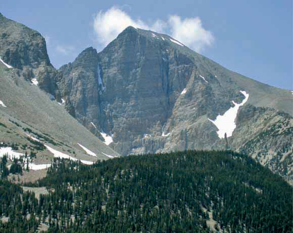 photo of high alpine peak