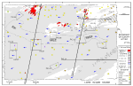 Figure 15. Geological interpretation of the bathymetry from survey H11361 in the eastern part of the study area around Six Mile Reef.