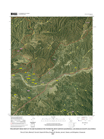Thumbnail of and link to Mint Canyon Map ZIP file