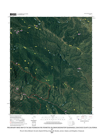 Thumbnail of and link to Palomar Observatory Map ZIP