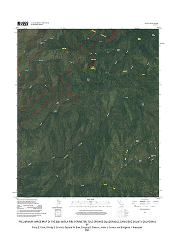 Thumbnail of and link to Tule Springs Map ZIP file