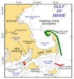 Figure 1. Index map of Cape Cod and the Islands showing the locations of National Oceanic and Atmospheric Administration surveys H11076 of Quicks Hole and H11079 of Great Round Shoal Channel, Massachusetts.