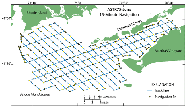 Browse image of 15-minute shot point navigation from cruise ASTR75-June.