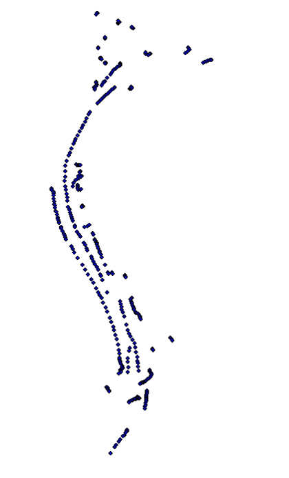 Location of bottom photographs collected within the St. Clair River