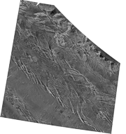 Thumbnail image showing an overview of the U.S EEZ Aleutian Arc GLORIA mosaic 6.